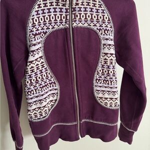 Lululemon Athletica Purple Zip-Up Jacket